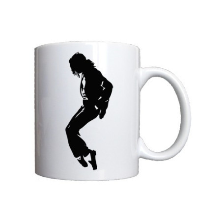 Mug Signature et silhouette de Michael Jackson