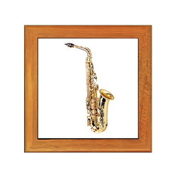 Dessous de plat : Saxophone