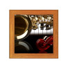 Dessous de plat : Saxophone, clavier, volute