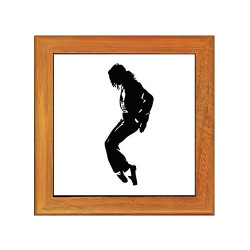 Dessous de plat : Silhouette de Michael Jackson