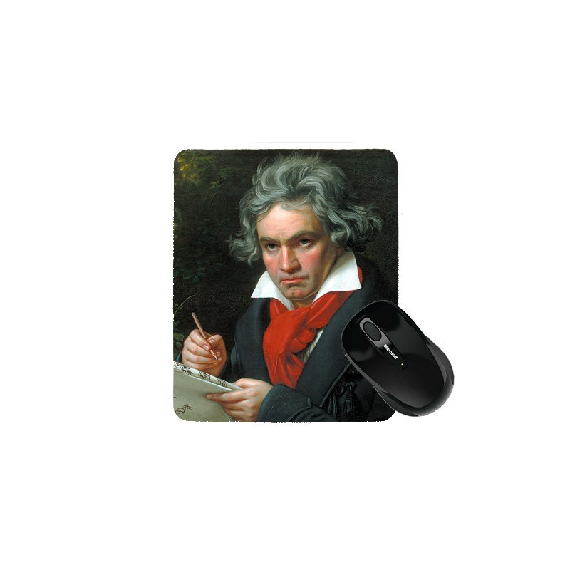 Tapis de souris 23 cm x 19 cm : Beethoven