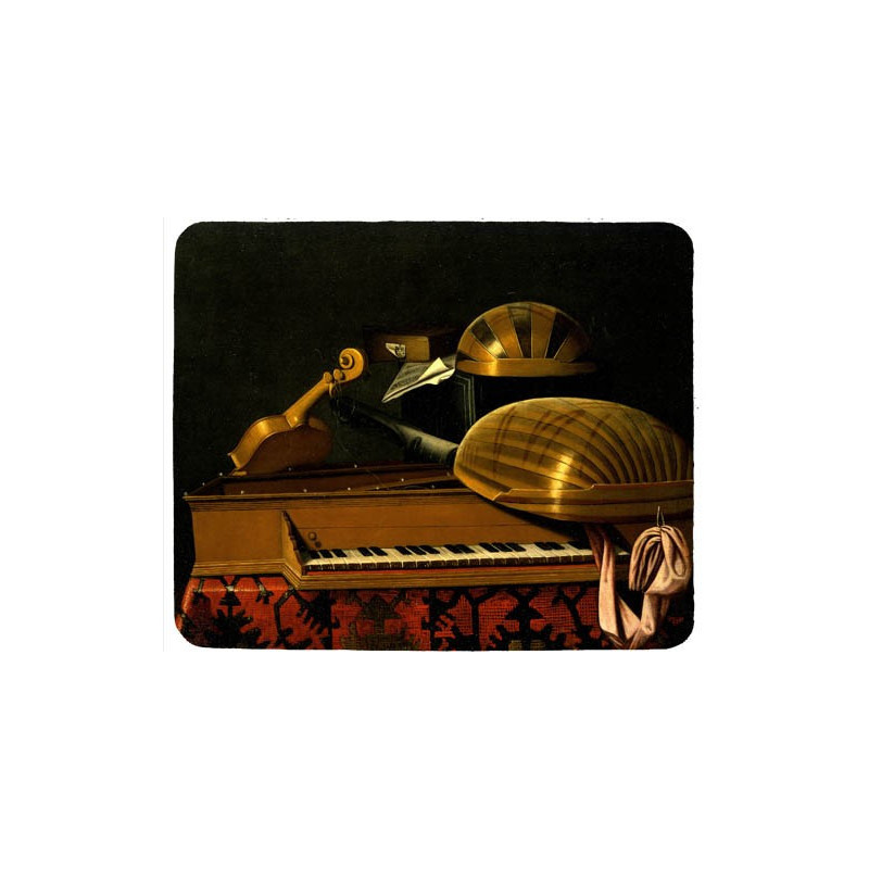 Tapis de souris 23 cm x 19 cm : Instruments de musique et livres par Bettera
