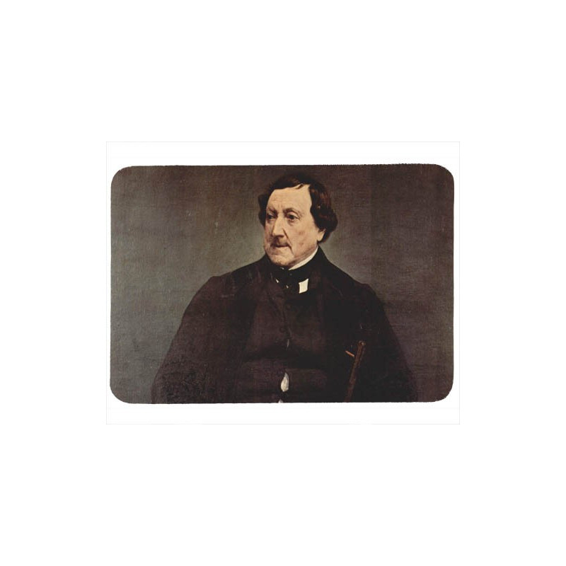 Tapis de souris 27 cm x 20 cm : Rossini