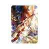 Tapis de souris 27 cm x 20 cm : Peinture d'une violoncelliste