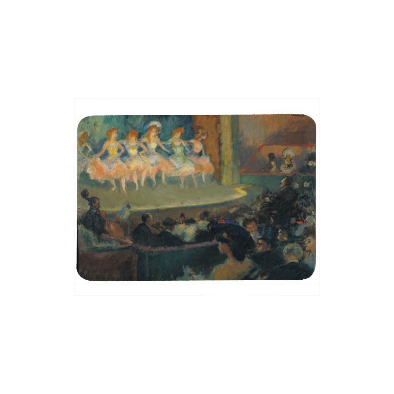 Tapis de souris 27 cm x 20 cm : Café Concert par Ricard Canals