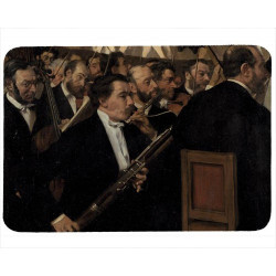 Tapis de souris 27 cm x 20 cm : L'Orchestre de l'Opéra par Degas