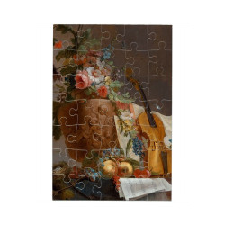 Puzzle Fleurs et violon par Bachelier