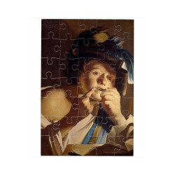 Puzzle Jeune Garçon jouant de la guimbarde par Baburen