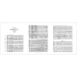 Mug Partition de la symphonie n°5 de Beethoven