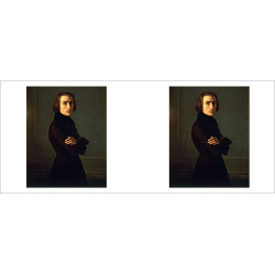 Mug Liszt : Portrait par Henri Lehmann