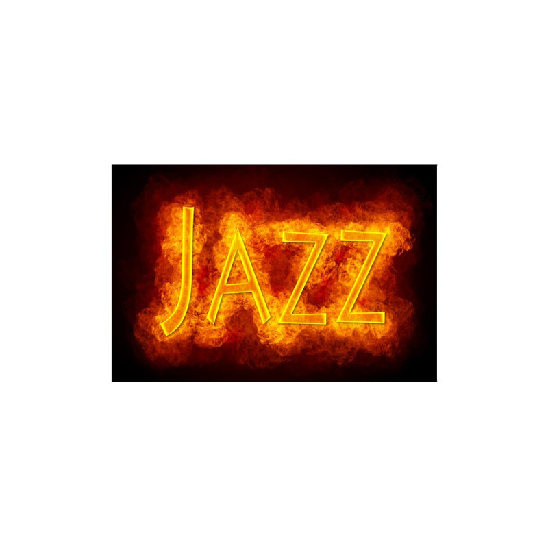 Poster Jazz en feu