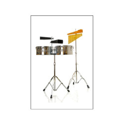 Poster Timbales et cloches tubulaires