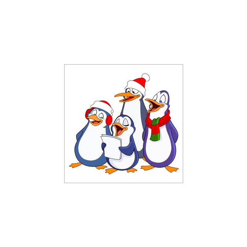 Poster Chorale de pingouins