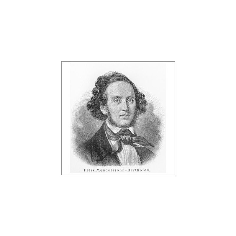 Poster Dessin de Mendelssohn