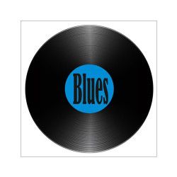 Poster Disque blues
