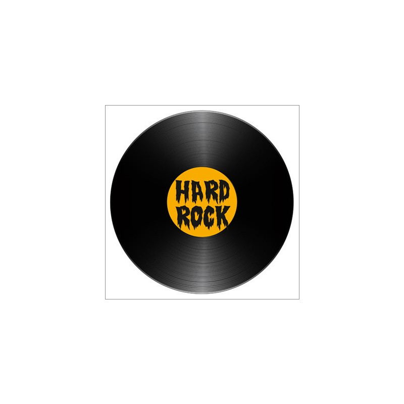 Poster Disque hard rock