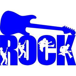 Sticker Rock, guitare
