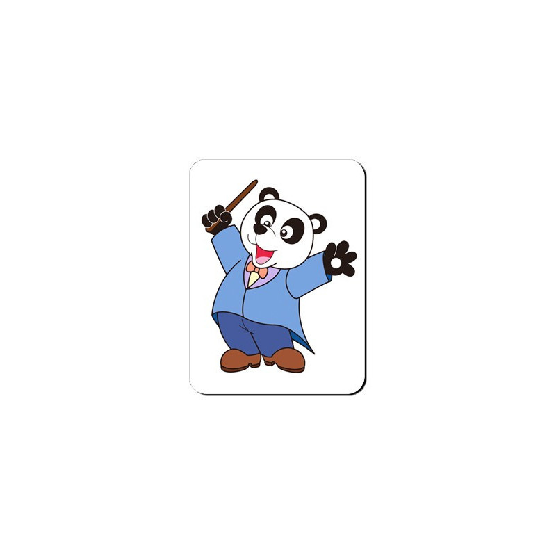 Aimant Panda chef d'orchestre