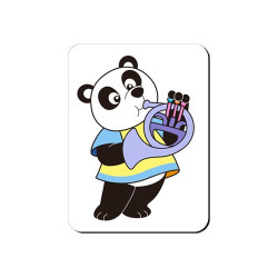Aimant Panda corniste