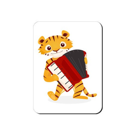 Aimant Tigre accordéoniste