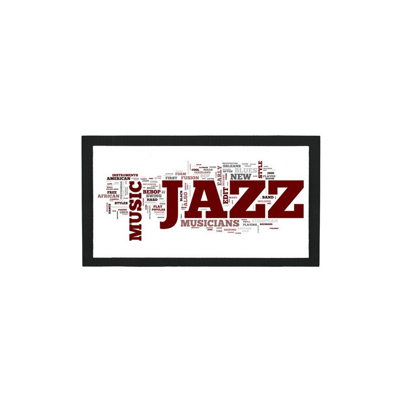Tapis de bar : Mots anglais sur le jazz