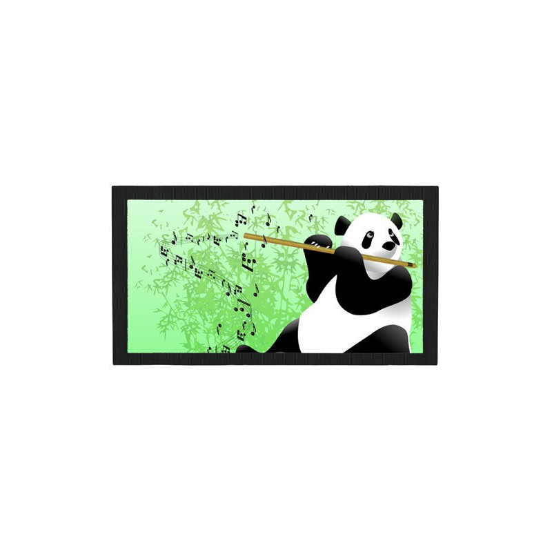 Tapis de bar : Panda flûtiste