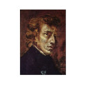 Puzzle en bois 30 pièces : Chopin par Delacroix