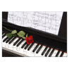 Puzzle en bois 30 pièces : Piano, rose, partition