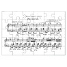 Puzzle en bois 30 pièces : Partition du nocturne op. 9 n°2 de Chopin
