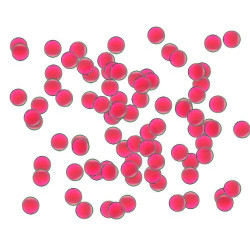 100 jetons roses pour les jeux de loto