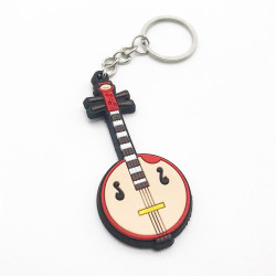 Porte-clés en forme de banjo