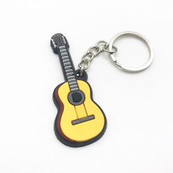 Porte-clés en forme de guitare classique