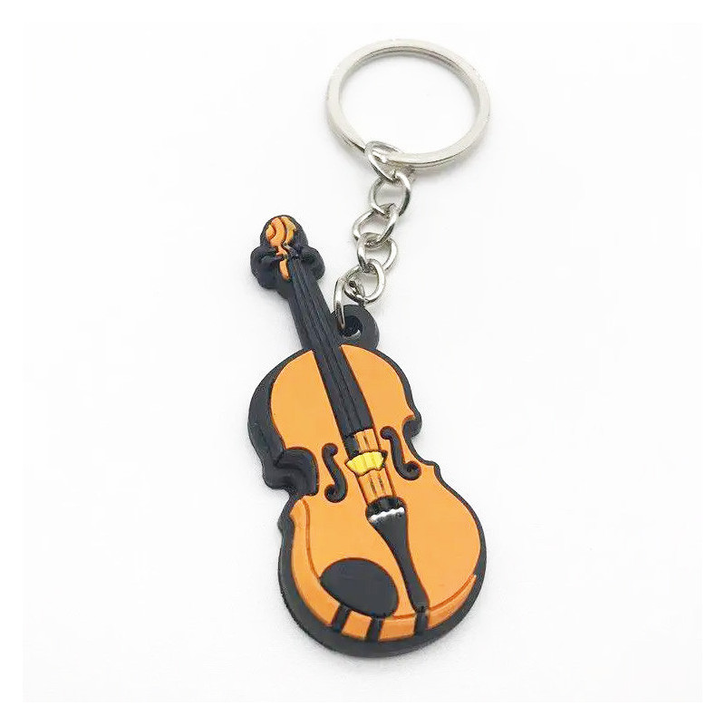 Porte-clés en forme de violon