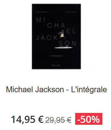Livres sur Michael Jackson � prix cass�